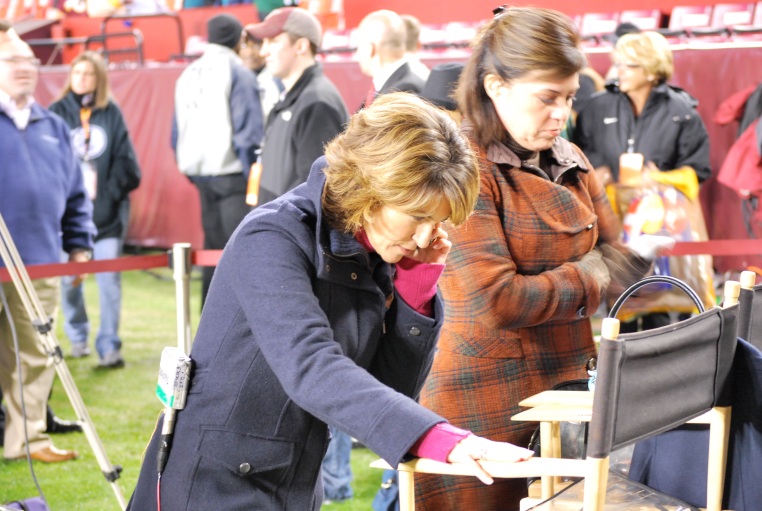ESPN's Suzy Kolber and Michele Tafoya getting ready for prime time